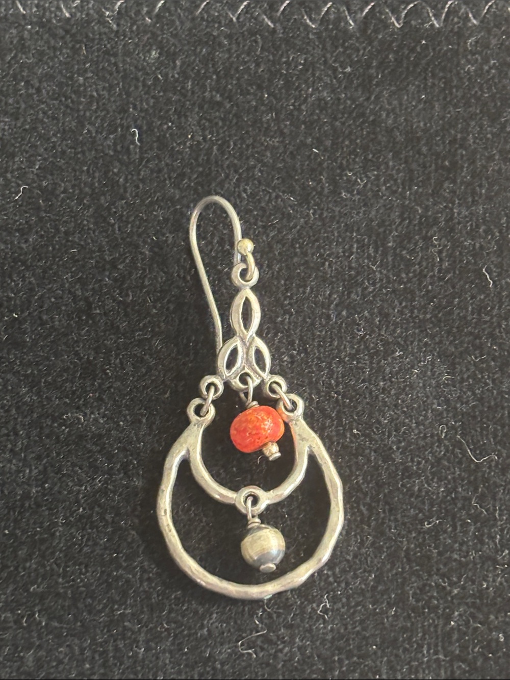 Silpada .925 Sterling Silver Earring Single Replacement W1560